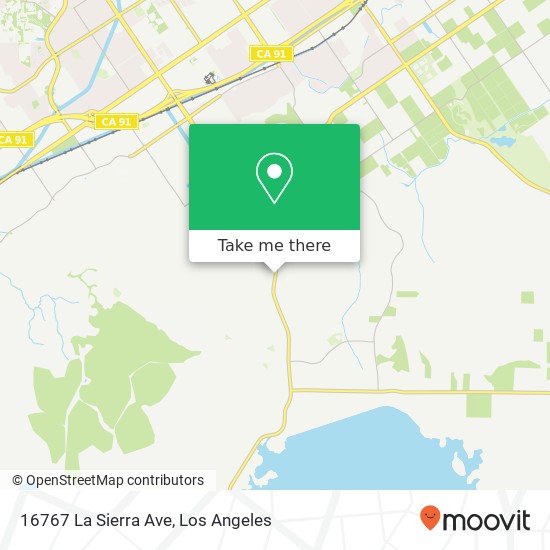 16767 La Sierra Ave map