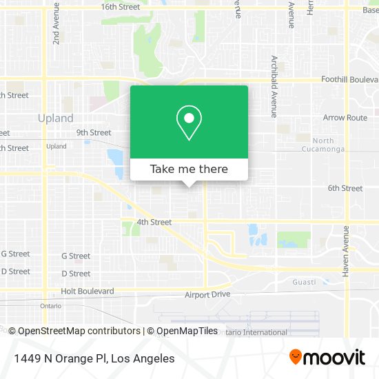 1449 N Orange Pl map