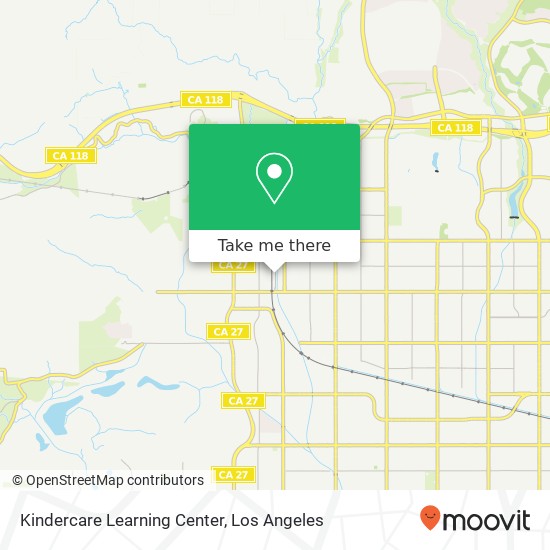 Kindercare Learning Center map