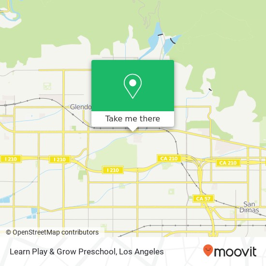 Mapa de Learn Play & Grow Preschool