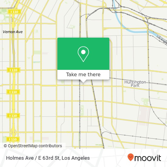 Holmes Ave / E 63rd St map