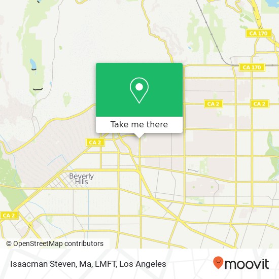 Isaacman Steven, Ma, LMFT map