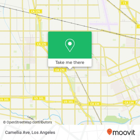 Camellia Ave map