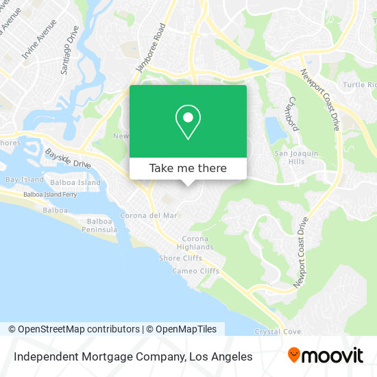 Independent Mortgage Company map