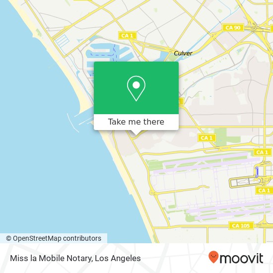 Miss la Mobile Notary map