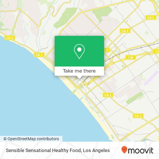 Mapa de Sensible Sensational Healthy Food