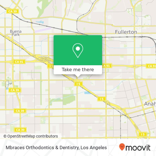 Mbraces Orthodontics & Dentistry map