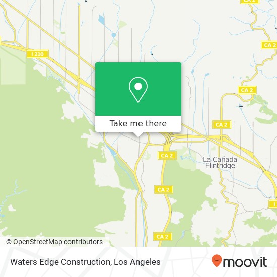 Mapa de Waters Edge Construction