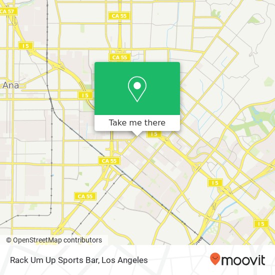 Mapa de Rack Um Up Sports Bar