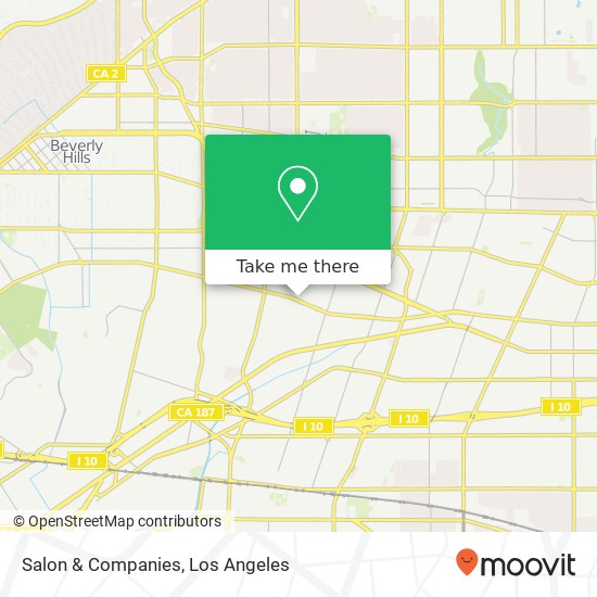 Salon & Companies map