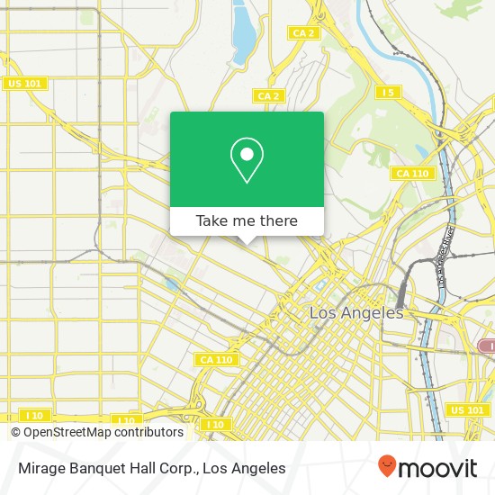 Mapa de Mirage Banquet Hall Corp.