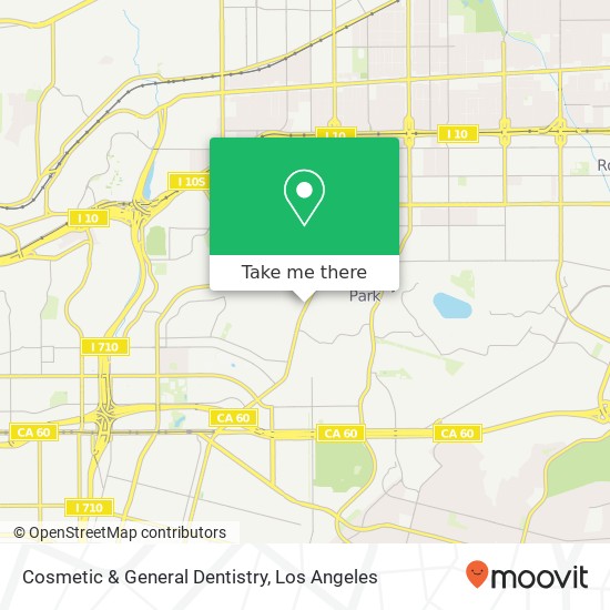 Cosmetic & General Dentistry map