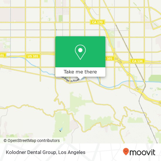 Mapa de Kolodner Dental Group