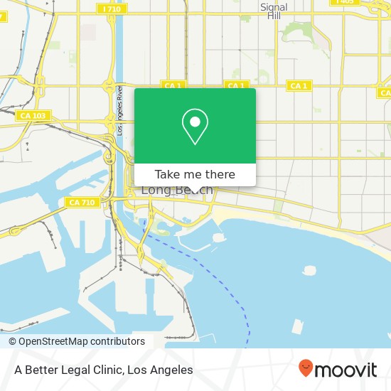 A Better Legal Clinic map