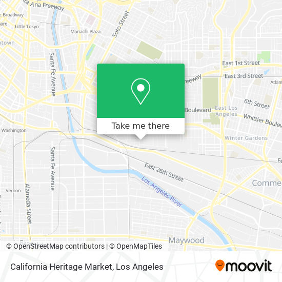 California Heritage Market map