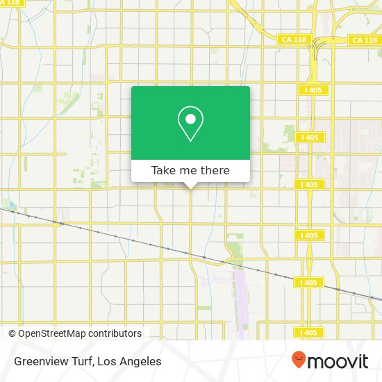 Mapa de Greenview Turf