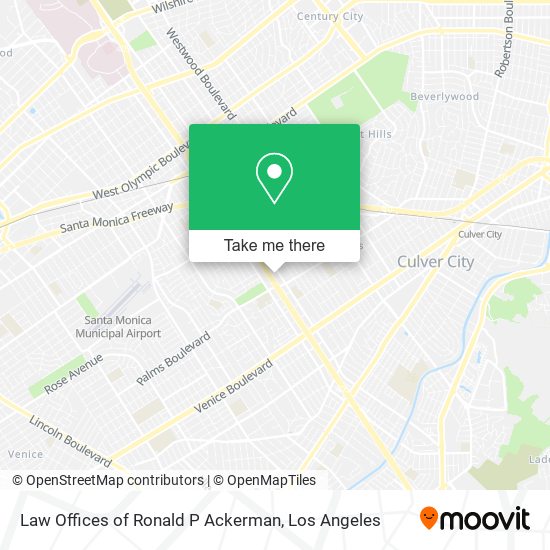 Law Offices of Ronald P Ackerman map