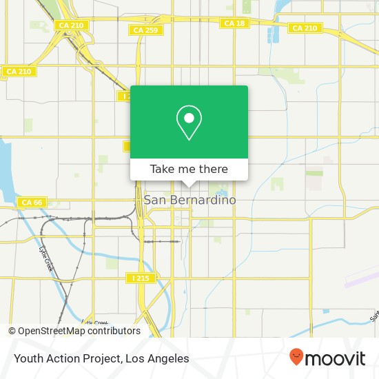 Mapa de Youth Action Project