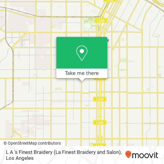 Mapa de L A 's Finest Braidery (La Finest Braidery and Salon)