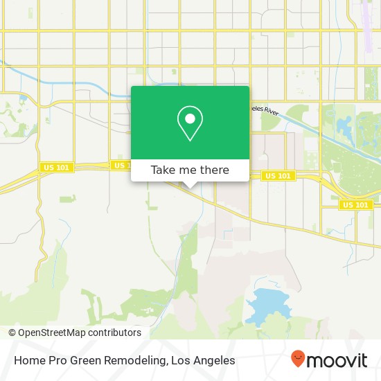 Mapa de Home Pro Green Remodeling