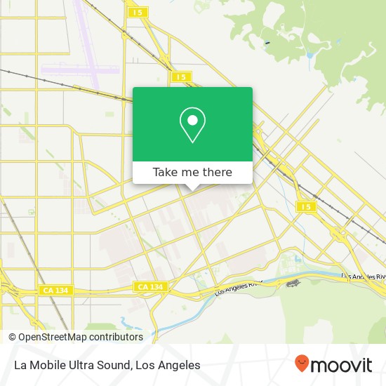 La Mobile Ultra Sound map
