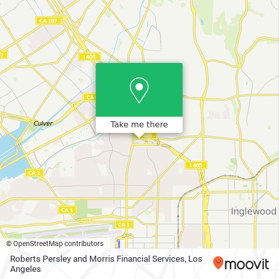 Mapa de Roberts Persley and Morris Financial Services