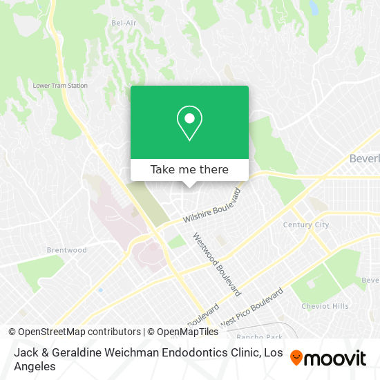 Jack & Geraldine Weichman Endodontics Clinic map