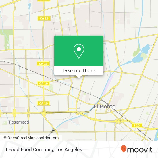Mapa de I Food Food Company