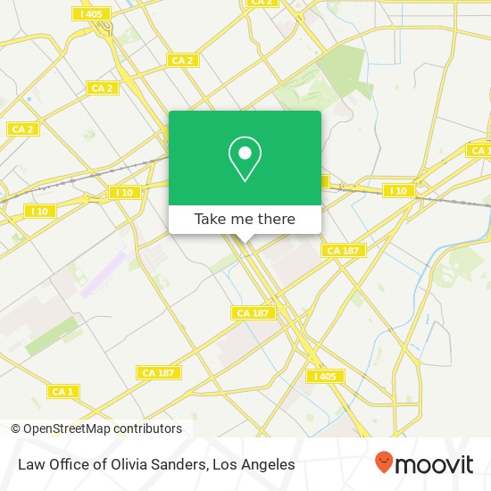 Law Office of Olivia Sanders map