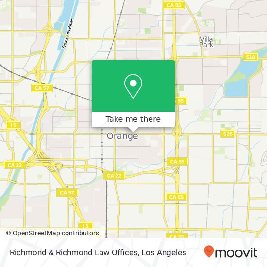 Mapa de Richmond & Richmond Law Offices