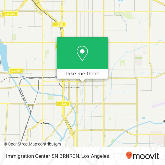 Mapa de Immigration Center-SN BRNRDN