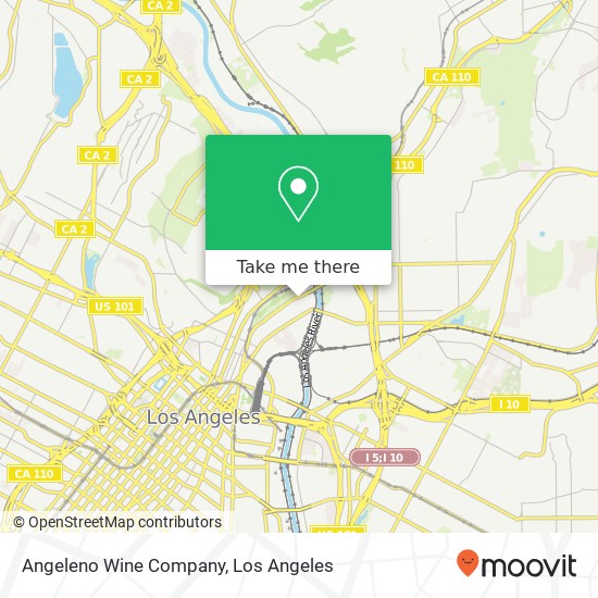 Angeleno Wine Company map