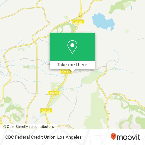 CBC Federal Credit Union map