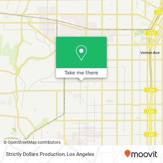 Mapa de Strictly Dollars Production