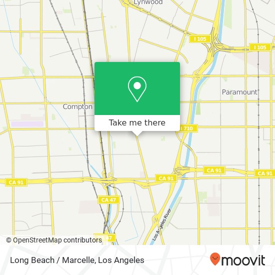 Long Beach / Marcelle map