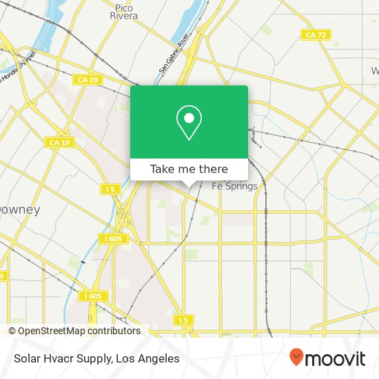 Solar Hvacr Supply map