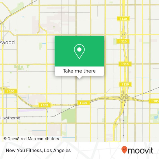 New You Fitness map