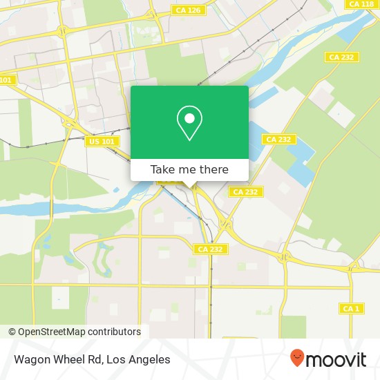 Mapa de Wagon Wheel Rd