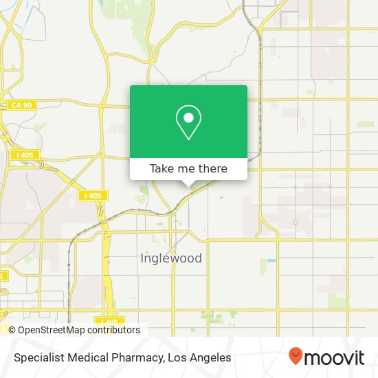 Specialist Medical Pharmacy map