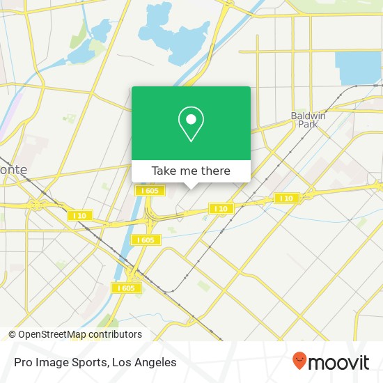 Mapa de Pro Image Sports