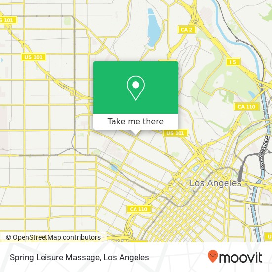 Spring Leisure Massage map