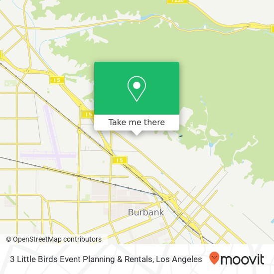 Mapa de 3 Little Birds Event Planning & Rentals