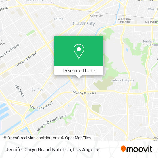 Jennifer Caryn Brand Nutrition map