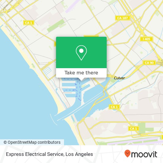 Express Electrical Service map