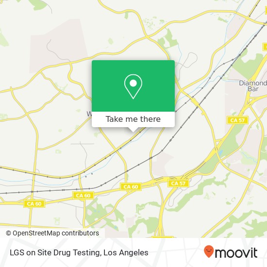 LGS on Site Drug Testing map