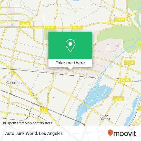 Auto Junk World map
