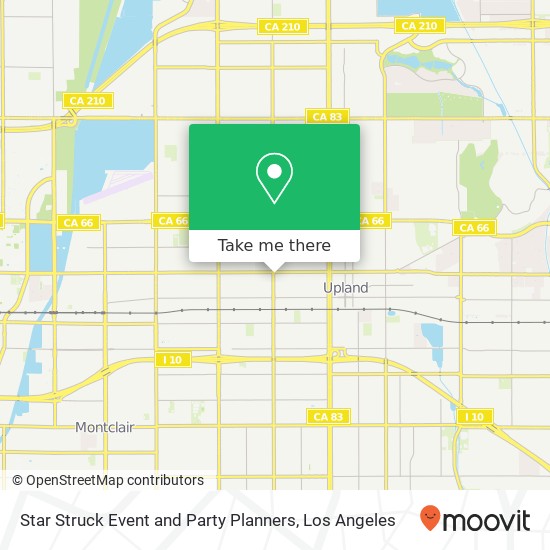 Star Struck Event and Party Planners map