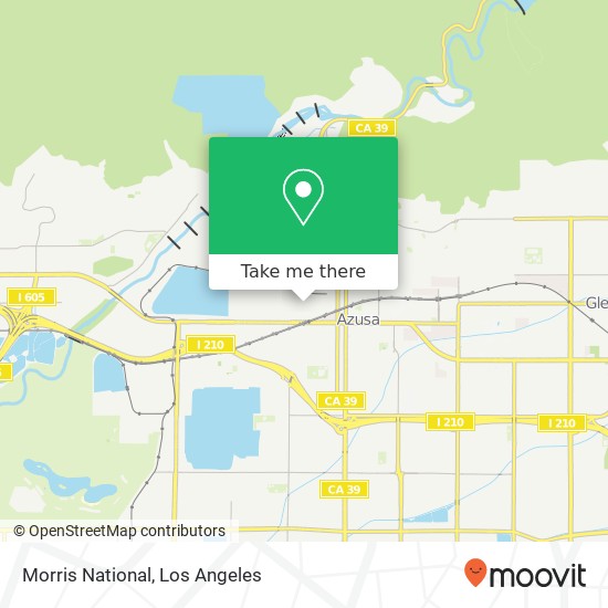 Mapa de Morris National