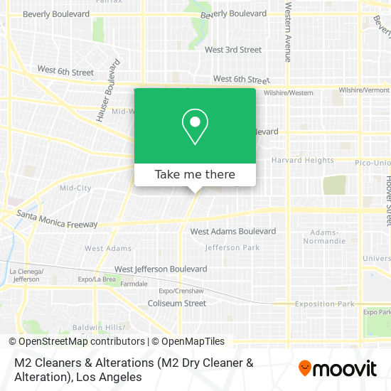 Mapa de M2 Cleaners & Alterations (M2 Dry Cleaner & Alteration)