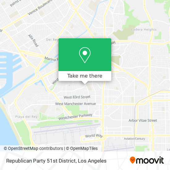 Mapa de Republican Party 51st District